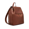 Sac à dos à rabat en cuir grainé T-Line Sac à dos à rabat en cuir grainé T-Line
