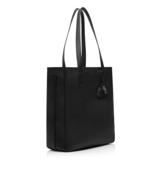 Sac fourre-tout North South en cuir naturel