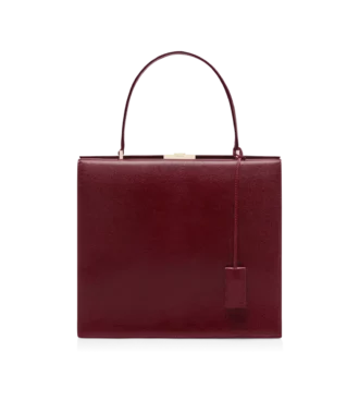Sac à main en cuir grainé souple Jean Top Handle