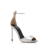 Sandales à bride cheville en cuir Tejus imprimé laminé
