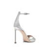 Sandales à bride cheville en cuir Tejus imprimé laminé