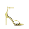 Sandales à bride cheville en satin