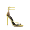 Sandales à bride cheville en satin