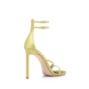Sandales à bride cheville en satin