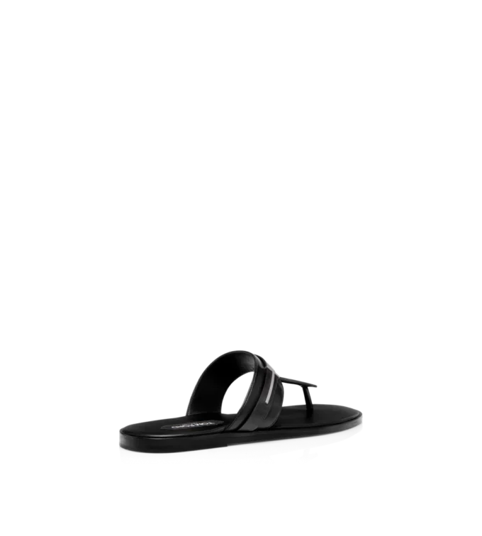Sandales en cuir lisse Sandales en cuir lisse