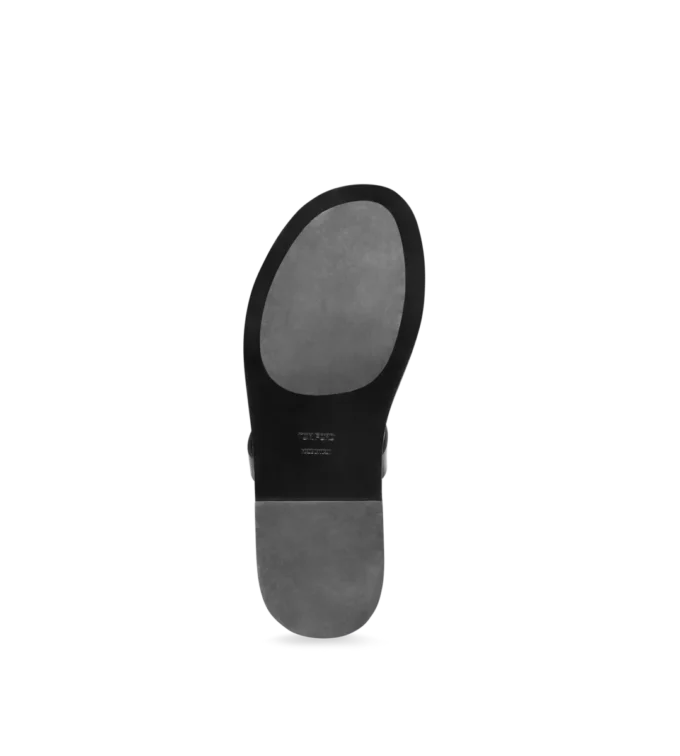 Sandales en cuir lisse Sandales en cuir lisse