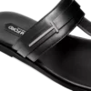 Sandales en cuir lisse Sandales en cuir lisse