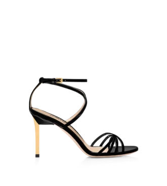 Sandales Ida en cuir verni
