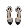 Sandales Jerry en cuir suédé ornées de cristaux Sandales Jerry en cuir suédé ornées de cristaux