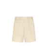 Short ajusté en coton brossé