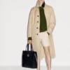 Short ajusté en coton brossé