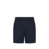 Short ajusté en twill de coton stretch