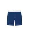Short de bain contrasté en nylon