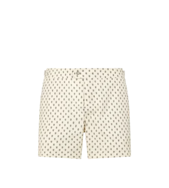 Short de bain en nylon à imprimé cachemire