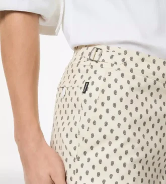 Short de bain en nylon à imprimé cachemire