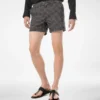Short de bain en nylon à imprimé à pois moyens Short de bain en nylon à imprimé à pois moyens
