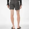 Short de bain en nylon à imprimé à pois moyens Short de bain en nylon à imprimé à pois moyens