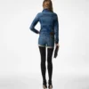 Short en denim délavé confortable