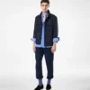 Pantalon de détente léger en lyocell à plis Pantalon de détente léger en lyocell à plis