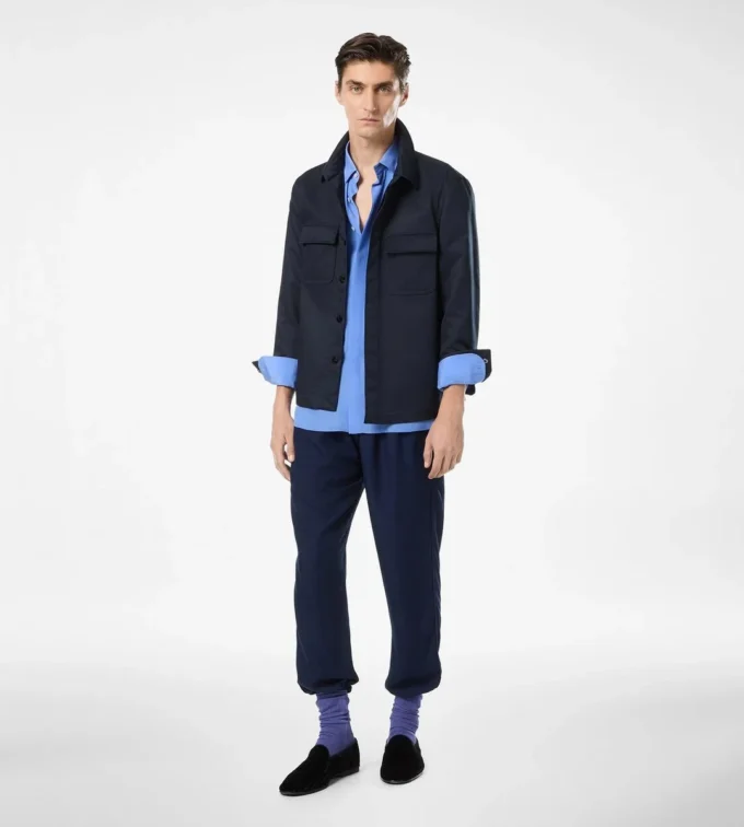 Pantalon de détente léger en lyocell à plis Pantalon de détente léger en lyocell à plis