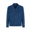 Surchemise en denim à chevrons Surchemise en denim à chevrons