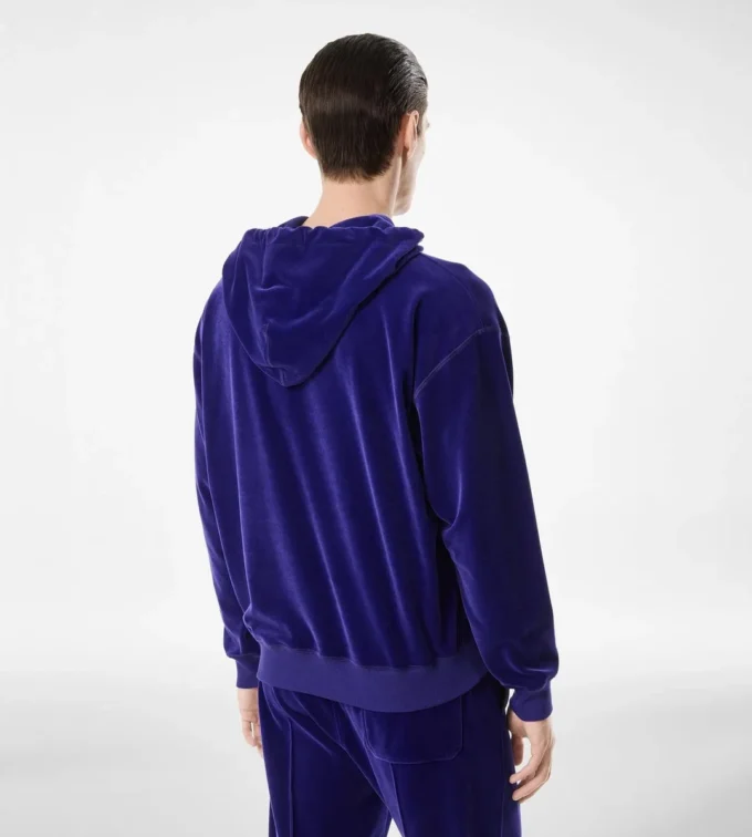 Sweat à capuche en velours Sweat à capuche en velours