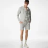 Sweat à capuche zippé en tissu éponge