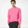 Sweat-shirt à col rond en coton biologique Sweat-shirt à col rond en coton biologique