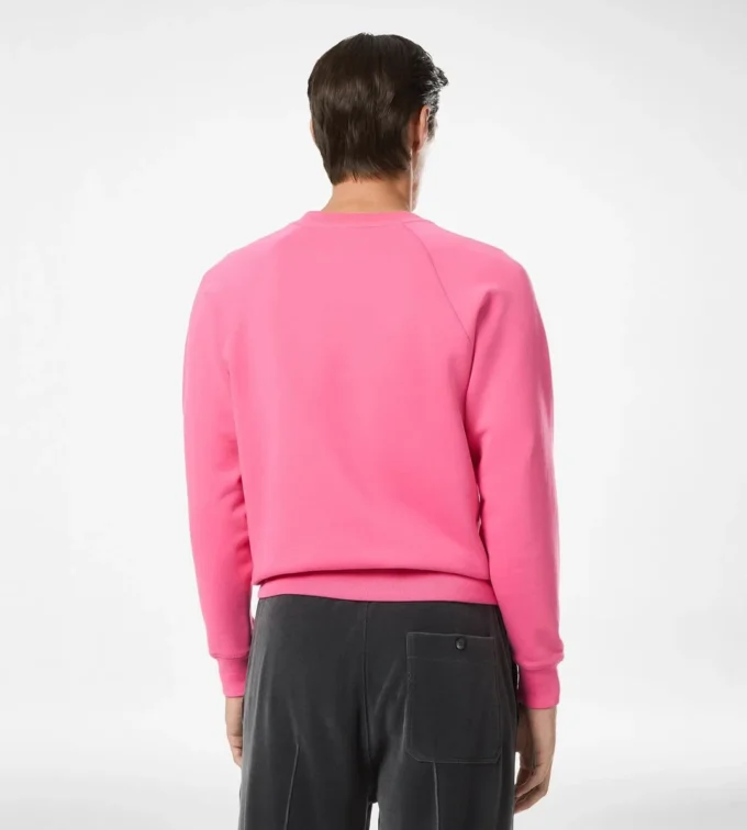 Sweat-shirt à col rond en coton biologique Sweat-shirt à col rond en coton biologique