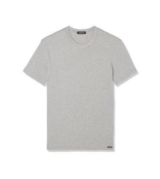 T-shirt à col rond en coton