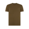 T-shirt à col rond en coton Lyocell T-shirt à col rond en coton Lyocell