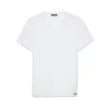 T-shirt en coton à col en V T-shirt en coton à col en V