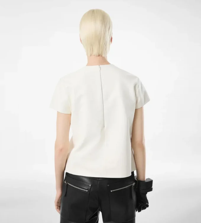 T-shirt Nappa Lux et Washed Duchesse