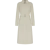 Trench-coat en gabardine de coton et soie Trench-coat en gabardine de coton et soie