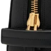 Trousse de toilette en cuir grainé