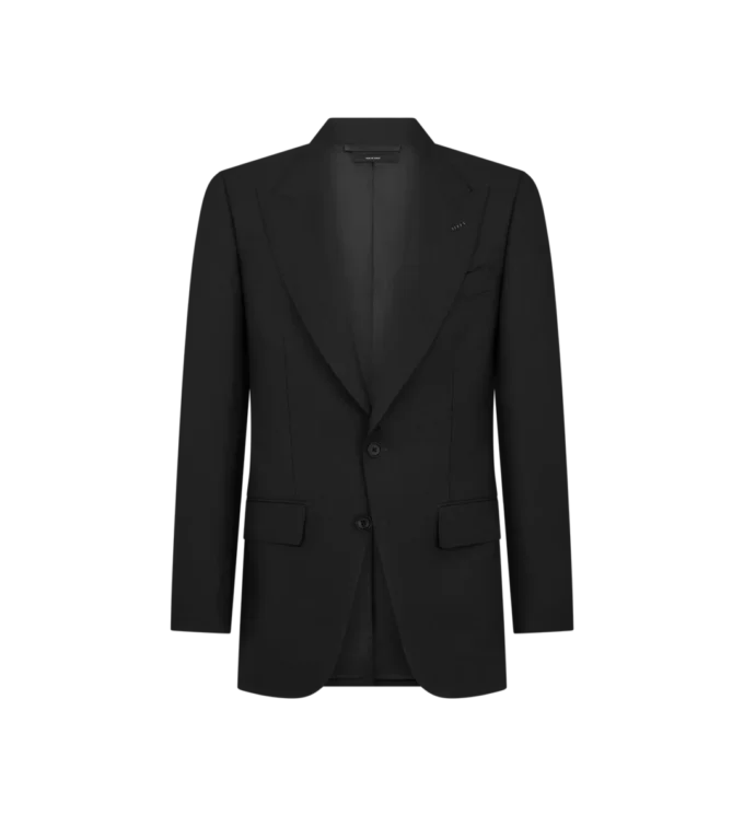 Veste Atticus en mikado teint dans la masse