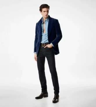 Veste Atticus en velours léger