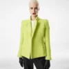 Veste cache-cœur en tweed mélangé laine, cachemire et soie à paillettes Veste cache-cœur en tweed mélangé laine, cachemire et soie à paillettes