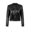 Veste cardigan en cuir nappa Veste cardigan en cuir nappa