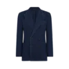 Veste à chevrons indigo Veste à chevrons indigo