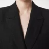 Veste croisée à chevrons Veste croisée à chevrons