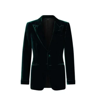 Veste de cocktail Shelton en velours fluide
