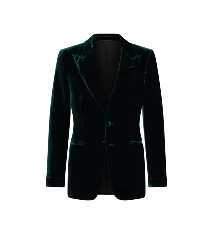 Veste de cocktail Shelton en velours fluide