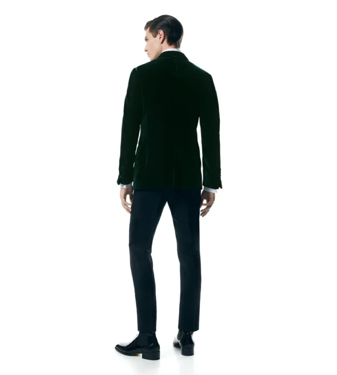 Veste de cocktail Shelton en velours fluide