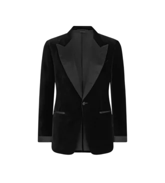 Veste de cocktail Shelton en velours léger