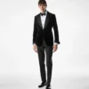 Veste de cocktail Shelton en velours léger