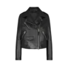 Veste de motard asymétrique en cuir Veste de motard asymétrique en cuir