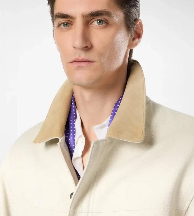 Veste de travail en toile de coton