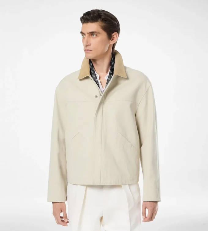 Veste de travail en toile de coton