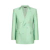 Veste Duchesse à pois en jacquard